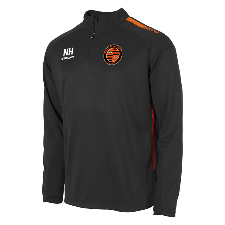 Wokingham Town FC Stanno First Kids 1/4 Zip Top | WTFC Black