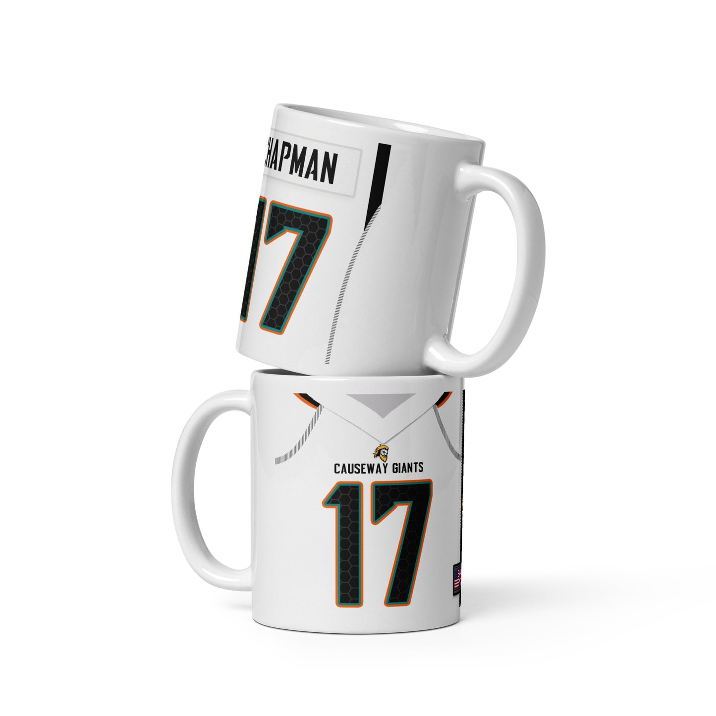 Causeway Giants - Personalised Road Jersey Mug