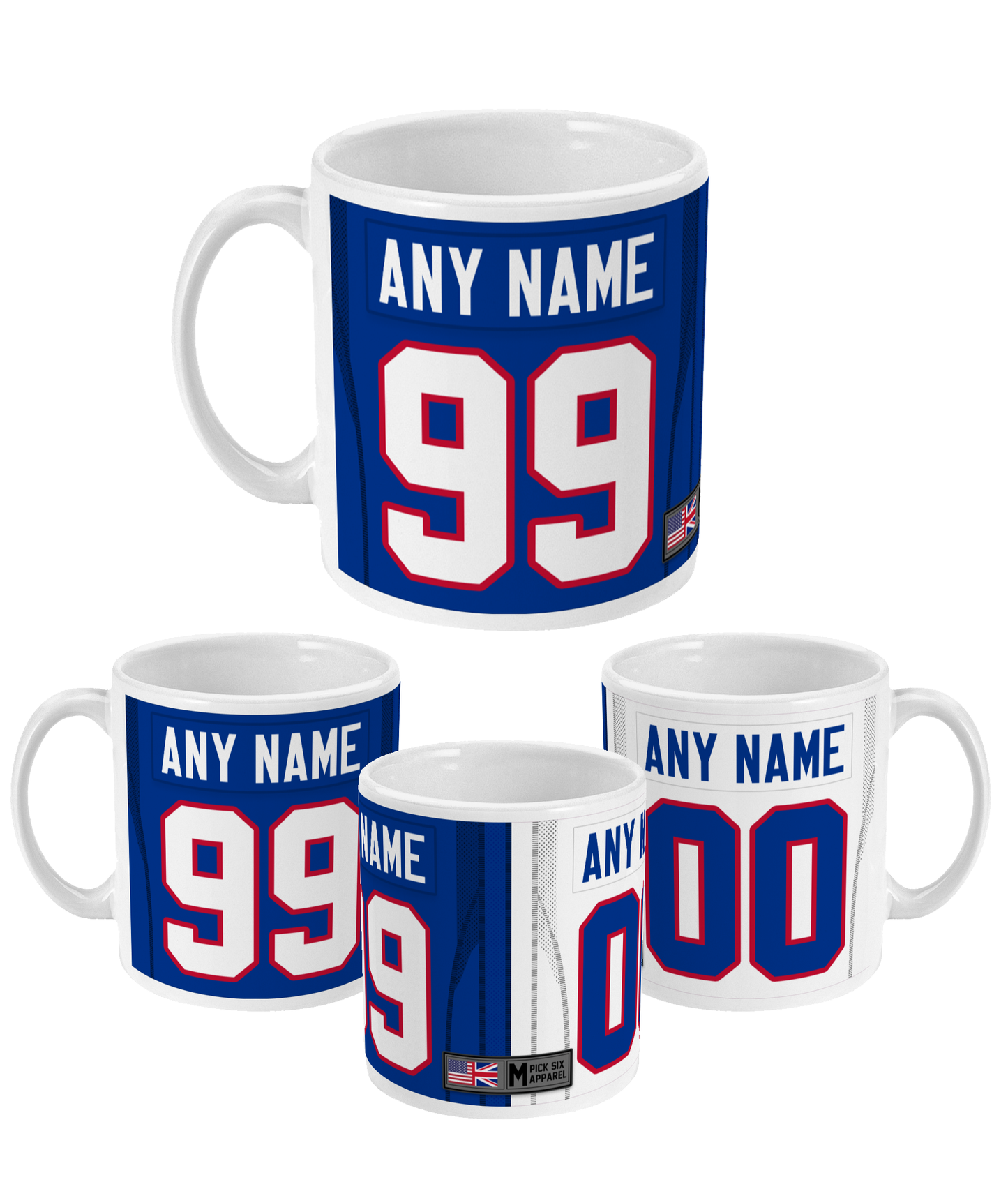 Buffalo - Personalised Home / Road Jersey Mug
