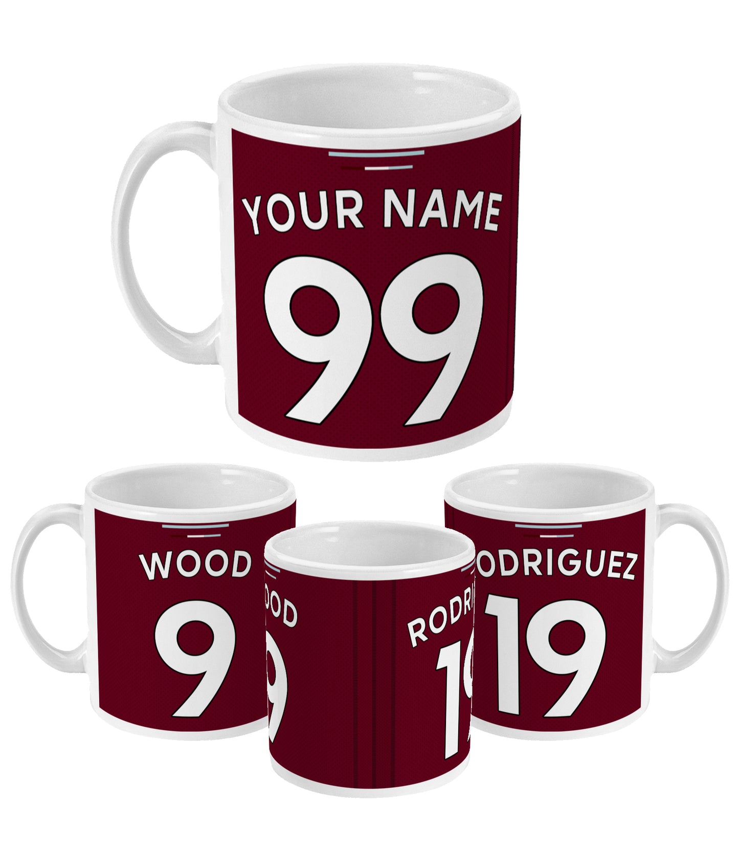 Burnley - Personalised Home Mug