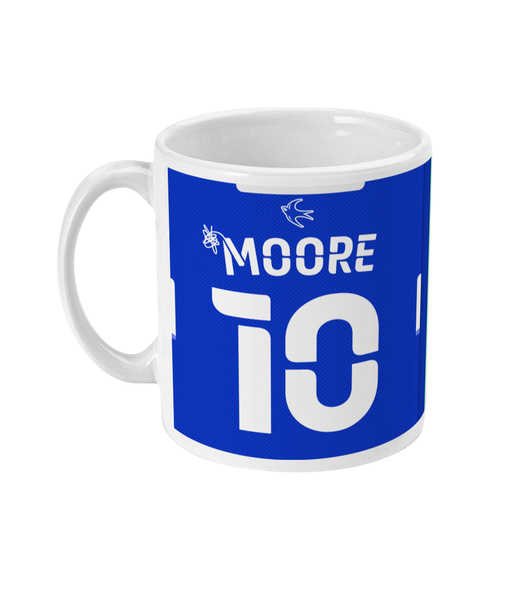 Cardiff City - Personalised Home/Away Mug