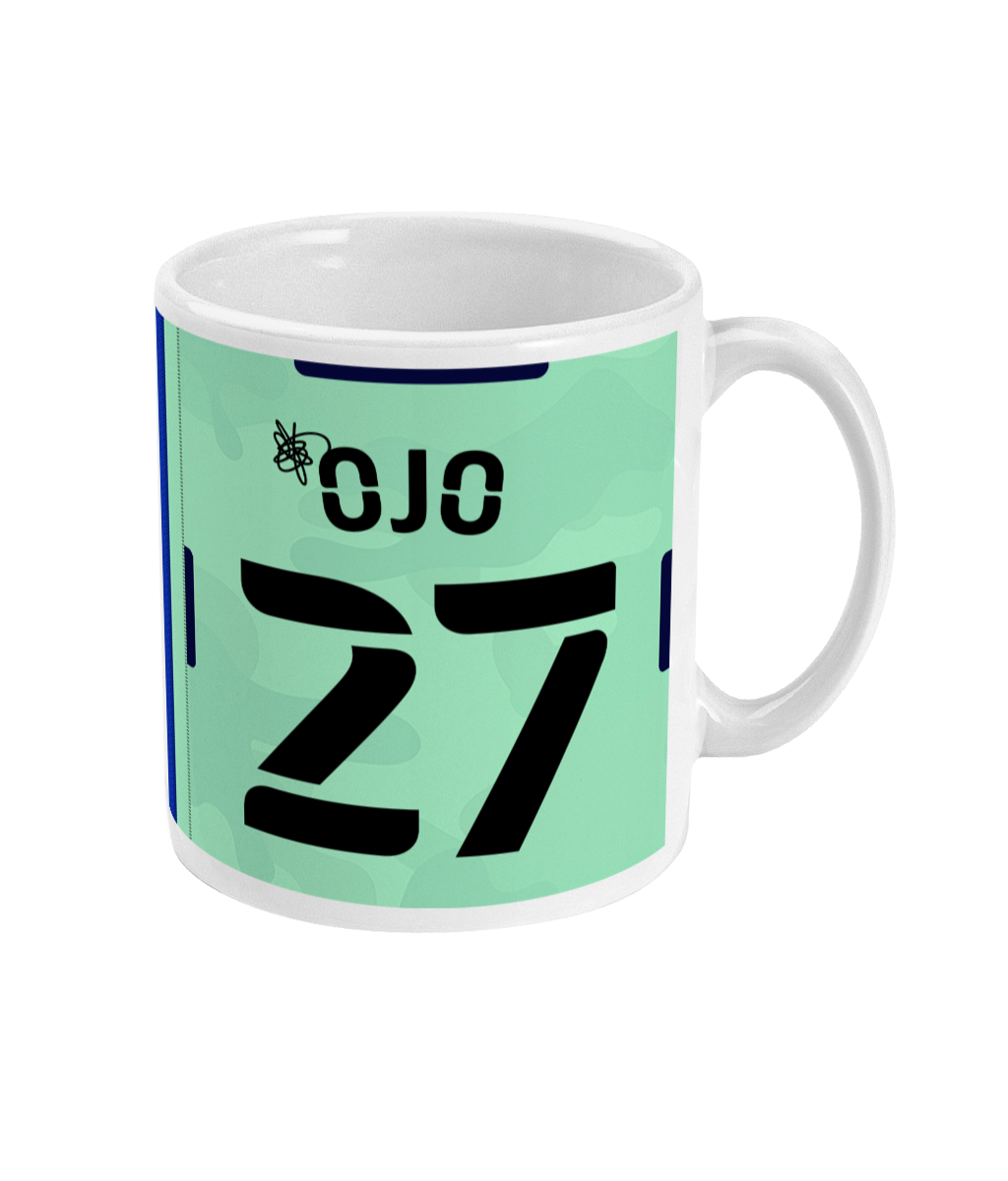 Cardiff City - Personalised Home/Away Mug