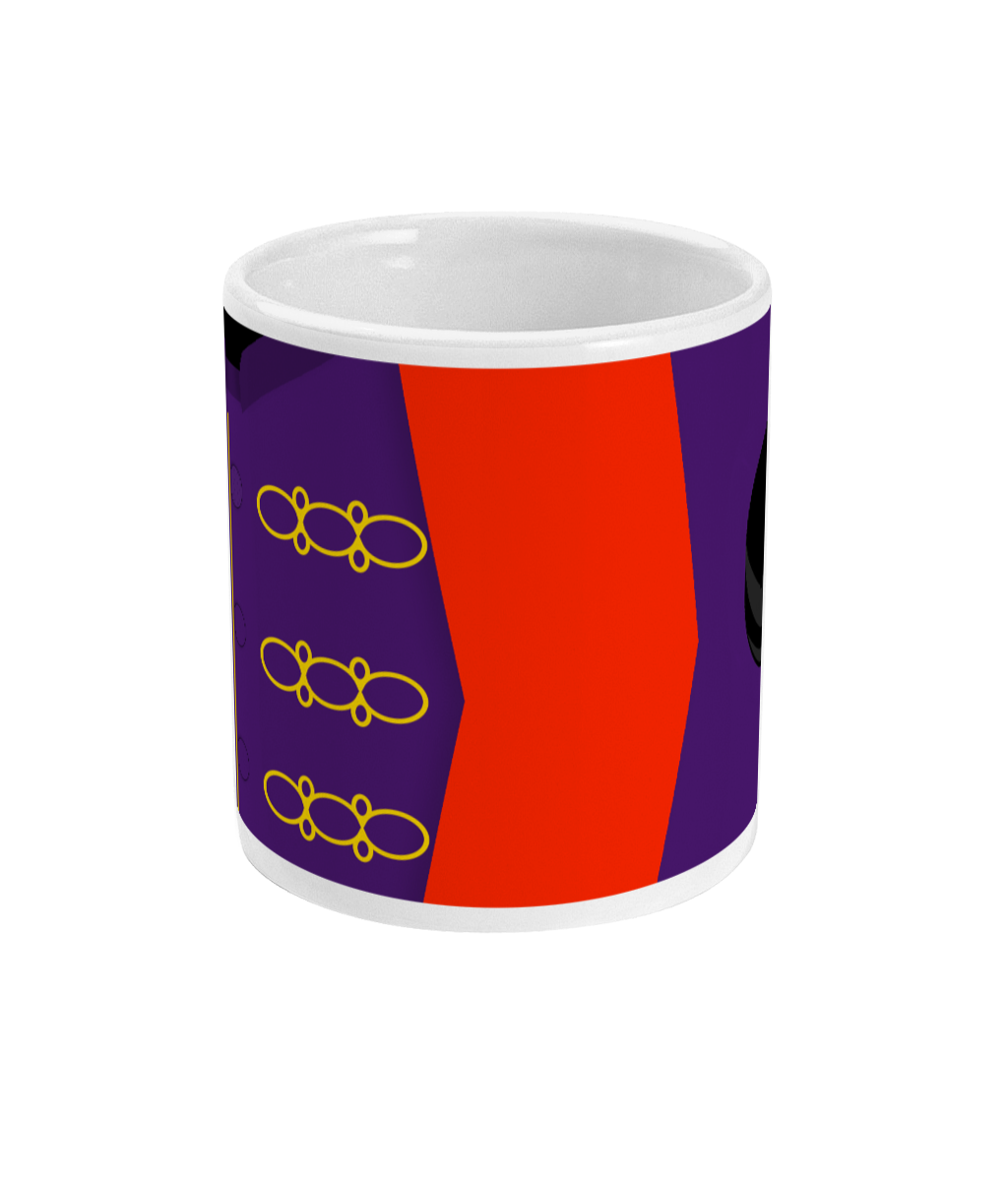 The Queen's Silks - 11oz Horse Racing Mug