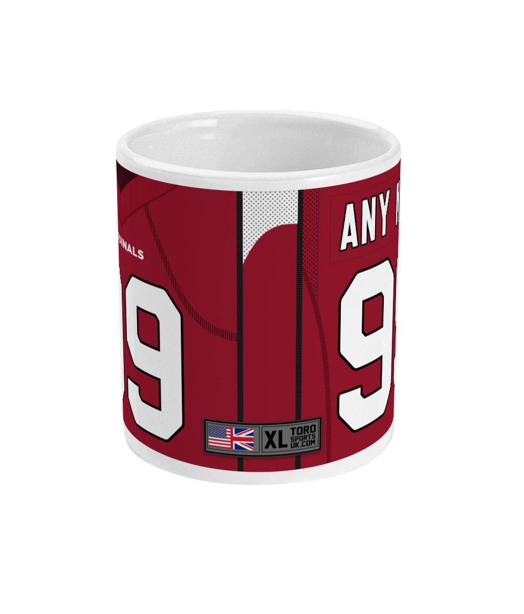Arizona - Personalised Home Jersey Mug