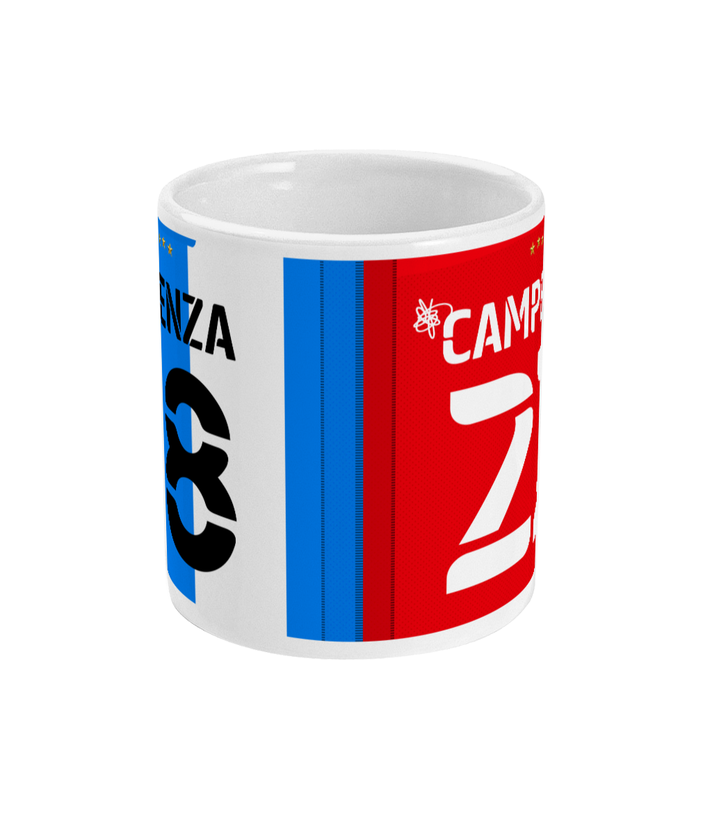 Huddersfield Town - Personalised Home/Away Mug