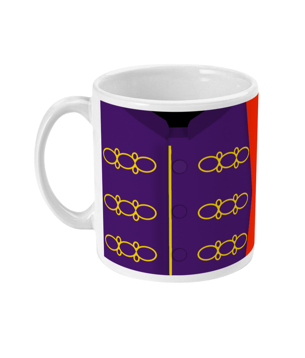 The Queen's Silks - 11oz Horse Racing Mug