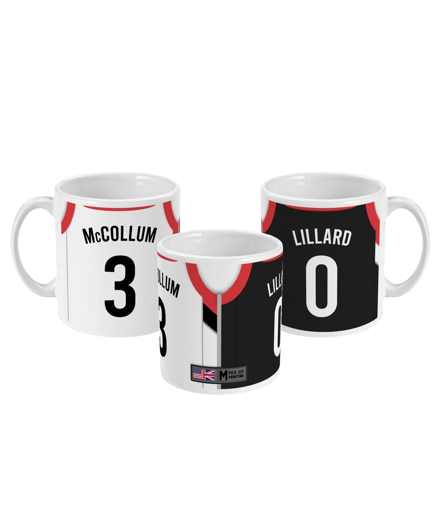 Portland - Custom Personalised Basketball Jersey Mug