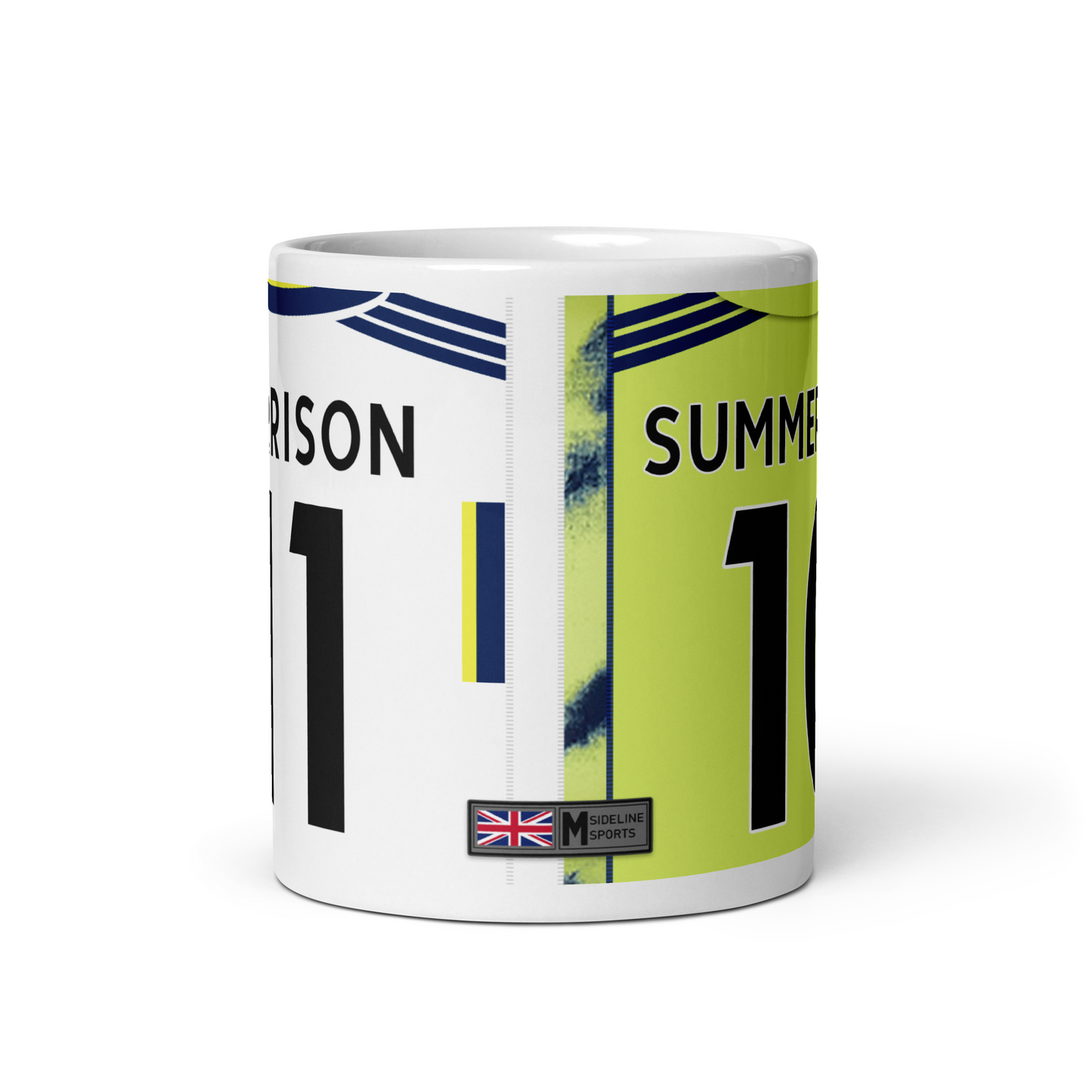 Leeds - Personalised Home/Away Mug