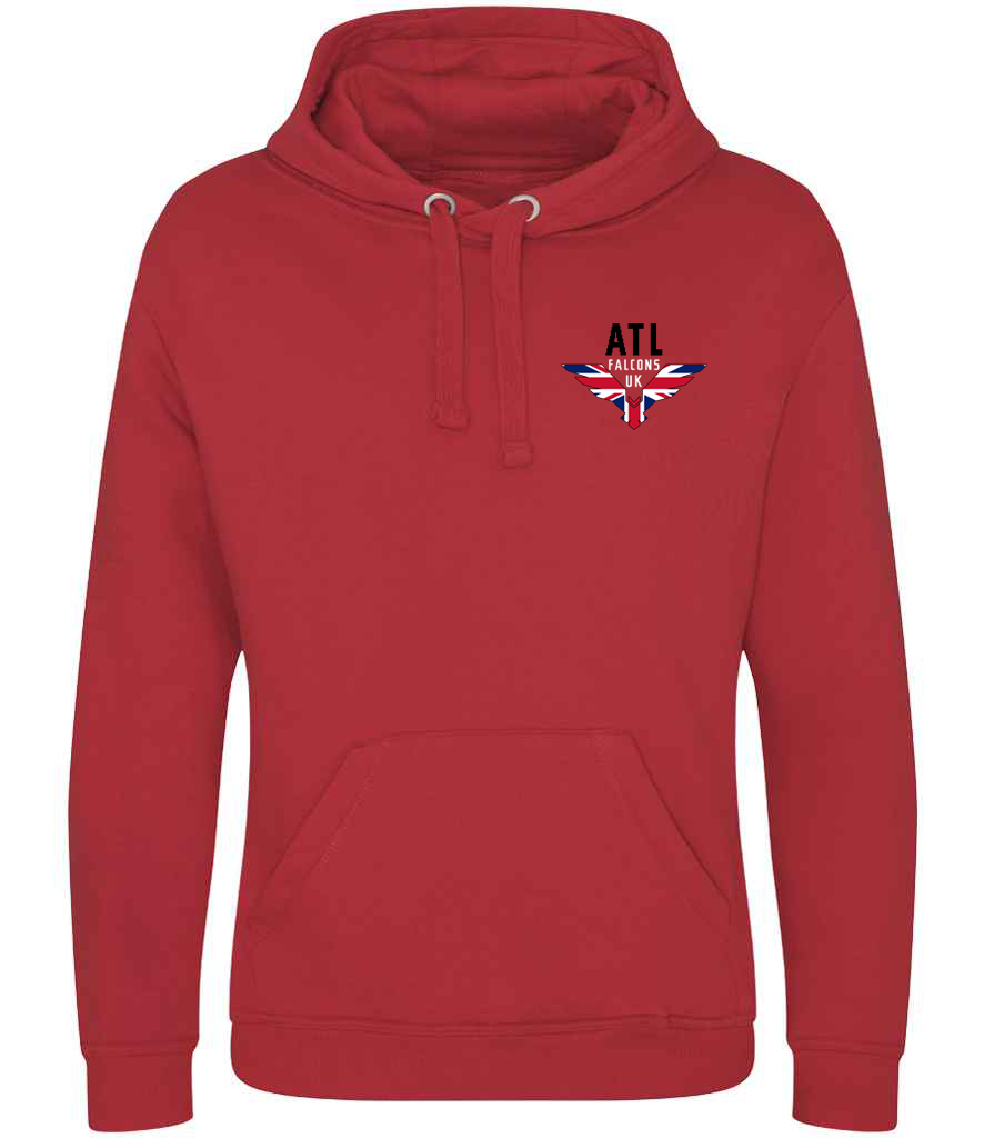 ATL Falcons UK Heavyweight Hoodie - Red