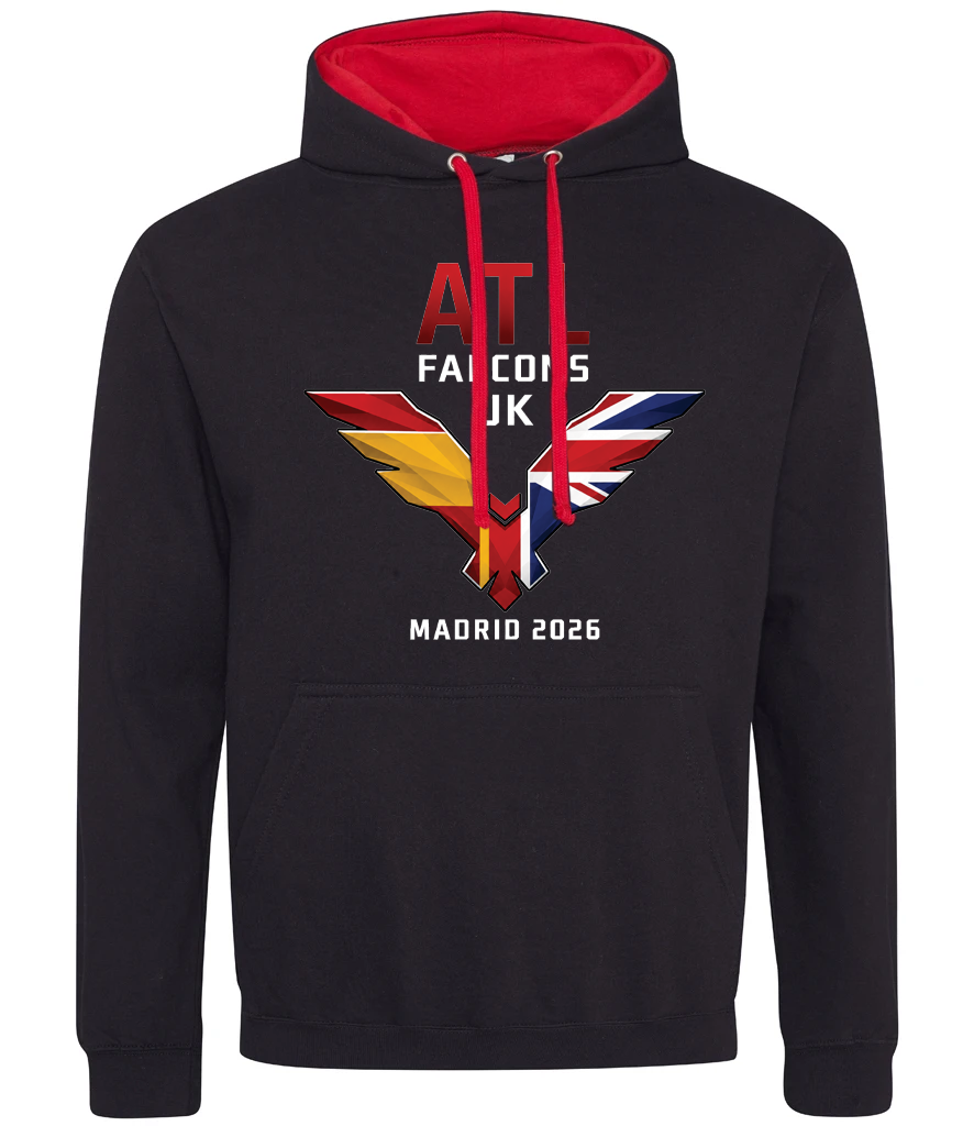 ATL Falcons Madrid Game UK Contrast Hoodie