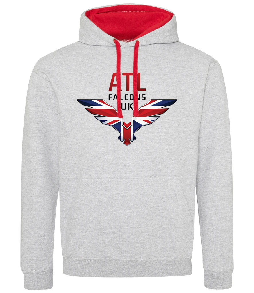 ATL Falcons UK Contrast Hoodie