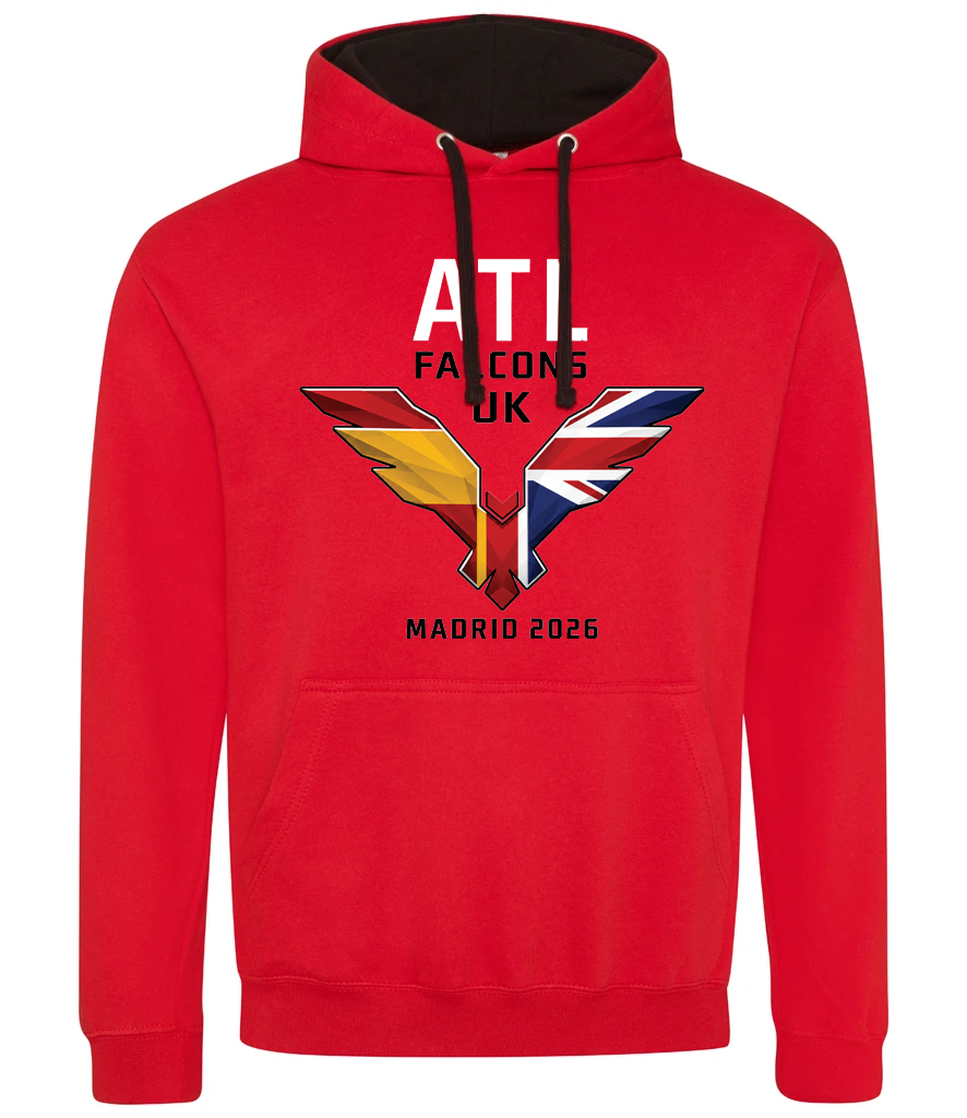 ATL Falcons Madrid Game UK Contrast Hoodie