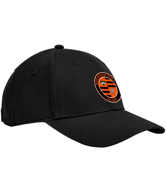 Wokingham Town - Embroidered Logo Kids Cap - Black
