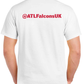 ATL Falcons UK Large Logo T-Shirt - White