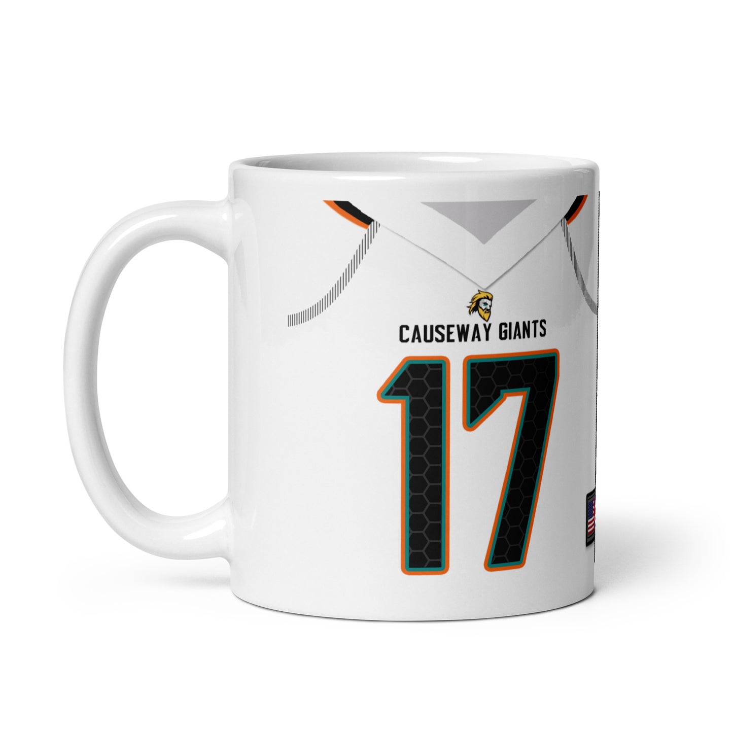 Causeway Giants - Personalised Road Jersey Mug
