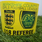 Personalised Under 18 Referee Band - Yellow