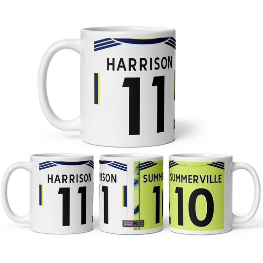 Leeds - Personalised Home/Away Mug