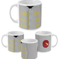 Al Shaqab Silks - 11oz Horse Racing Mug