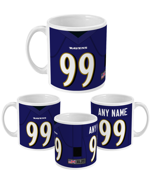Baltimore - Personalised Home Jersey Mug