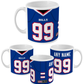 Buffalo - Personalised Home Jersey Mug