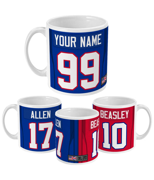 Buffalo - Personalised Home/Alternate Jersey Mug