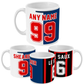 Blackburn Rovers (1994/95) - Personalised Home/Away Mug