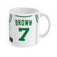 Boston - Custom Personalised Basketball Jersey Mug