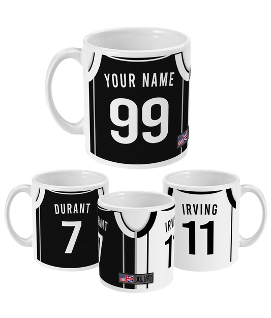 Brooklyn - Custom Personalised Basketball Jersey Mug