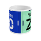 Cardiff City - Personalised Home/Away Mug