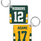 Green Bay - Personalised Keyring