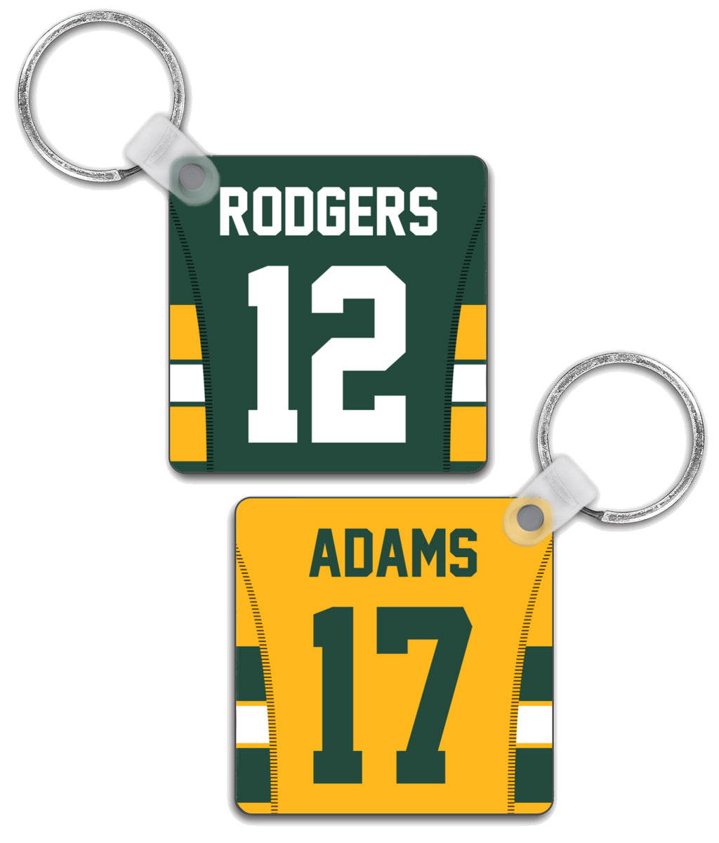 Green Bay - Personalised Keyring