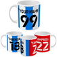 Huddersfield Town - Personalised Home/Away Mug