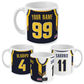 Indiana - Custom Personalised Basketball Jersey Mug