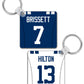 Indianapolis - Personalised Keyring