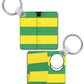 JP McManus Silks - Double Sided Keyring