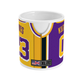 LAL - Custom Personalised Basketball Jersey Mug