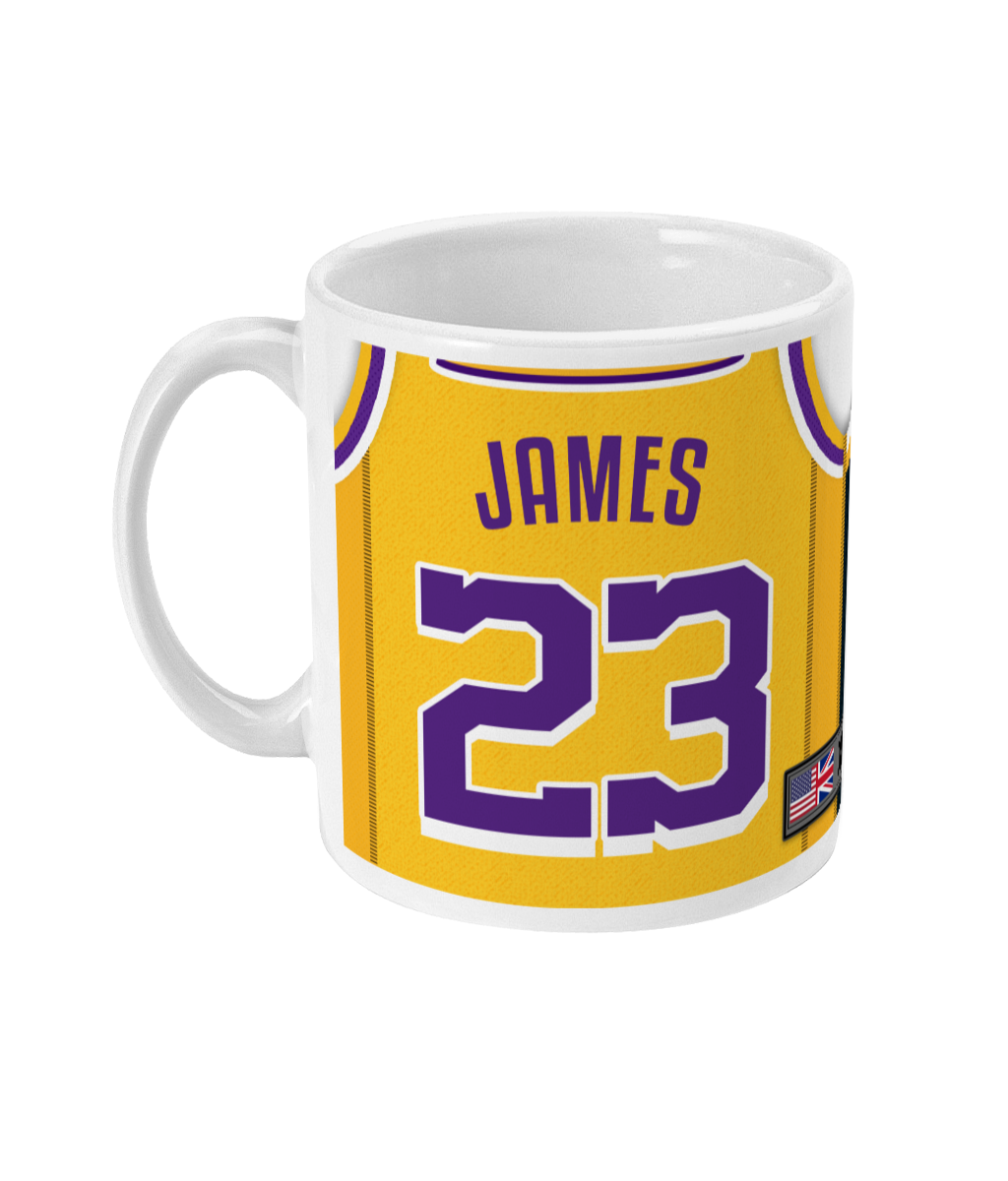 LAL - Custom Personalised Basketball Jersey Mug