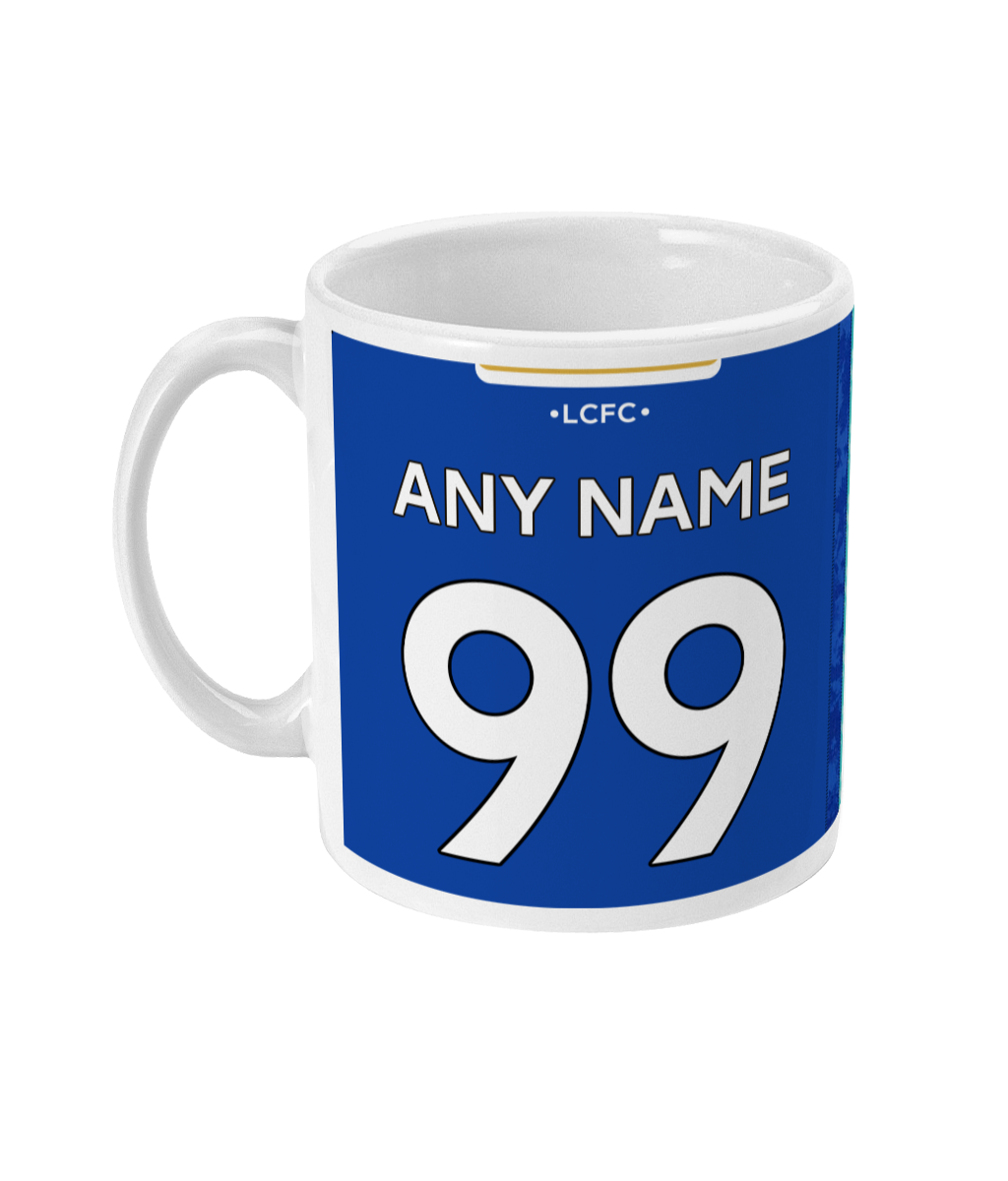 Leicester City - 2021/22 Personalised Home/Away Mug