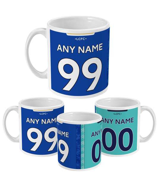 Leicester City - 2021/22 Personalised Home/Away Mug