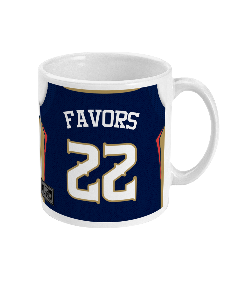 New Orleans - Custom Personalised Basketball Jersey Mug