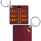 Qatar Racing - Double Sided Keyring