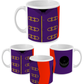 The Queen's Silks - 11oz Horse Racing Mug