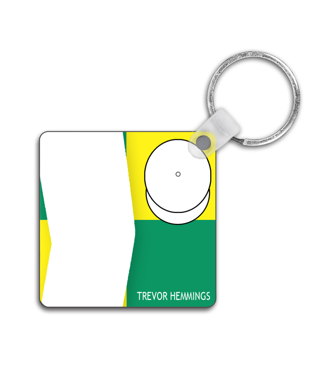 Trevor Hemmings - Double Sided Keyring