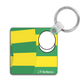 JP McManus Silks - Double Sided Keyring