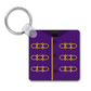 The Queen's Silks - Double Sided Keyring