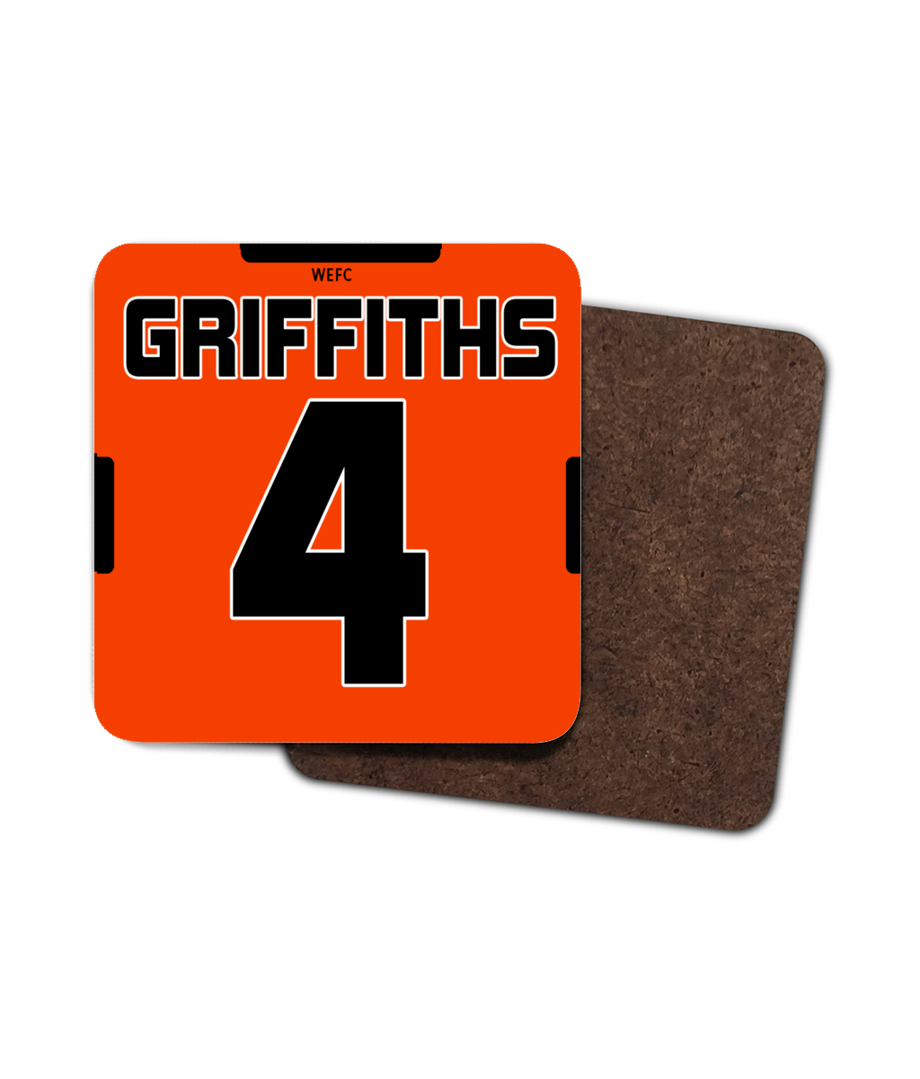Wokingham Town F.C Home Shirt Coaster