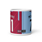 Aston Villa - Personalised Home/Away Mug